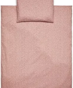 Minitude Sengesett MiniLeo 80x100, Woodrose