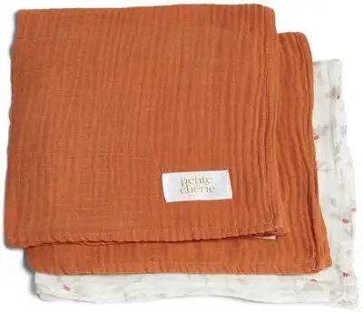 Petite Chérie Musselinteppe 3-pack, Léa