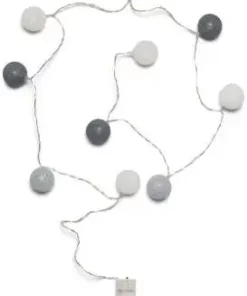 Alice & Fox Lysslynge 10 Baller, Light Grey