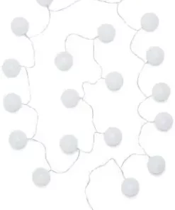 Alice & Fox Lyslenke 20 Baller, Hvit