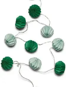 Alice & Fox Lysslynge Lanterne, Light Mint