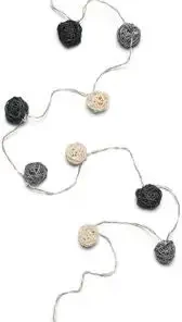 Alice & Fox Lysslynge 10 Baller, Mixed Grey