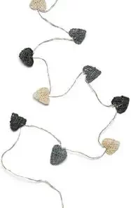 Alice & Fox Lysslynge Heart, Mixed Grey