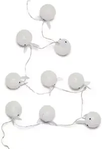 Alice & Fox Lysslynge Rabbit, White