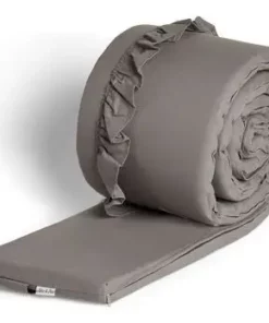 Alice & Fox Sengekant Med Volanger, Grå