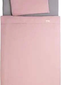 BabyMatex Musselin Sengesett, Rosa