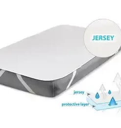 BabyMatex Hygenic Jersey Laken, Hvitt