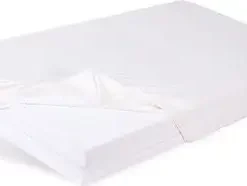 BabyMatex Bamboo Dra-på-laken 60x120, Hvit