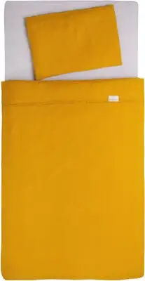 BabyMatex Muslin Sengesett, Oransje