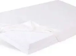 BabyMatex Bamboo Stretchlaken, Hvitt