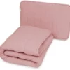 BabyMatex Musselin Dyne Og Pute, Rosa