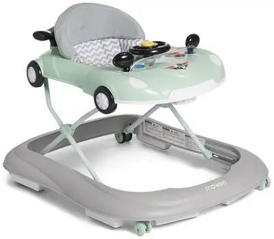 Moweo Ride Lære-Å-Gå-Stol, Mist Green/Quite Grey