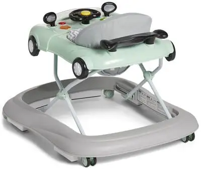 Moweo Ride Lære-Å-Gå-Stol, Mist Green/Quite Grey - Bilde 3