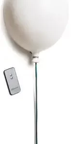 Alice & Fox Vegglampe Ballong, Hvit