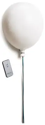 Alice & Fox Vegglampe Ballong, Hvit