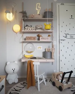 Alice & Fox Vegglampe Ballong, Hvit - Bilde 7