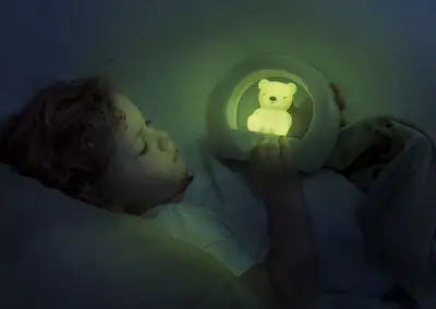 ZAZU Nattlampe Billy Bjørn, Grønn - Bilde 3